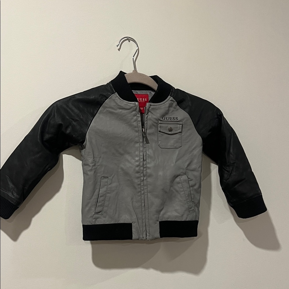 Guess Two-Tone Gray and Black Jacket